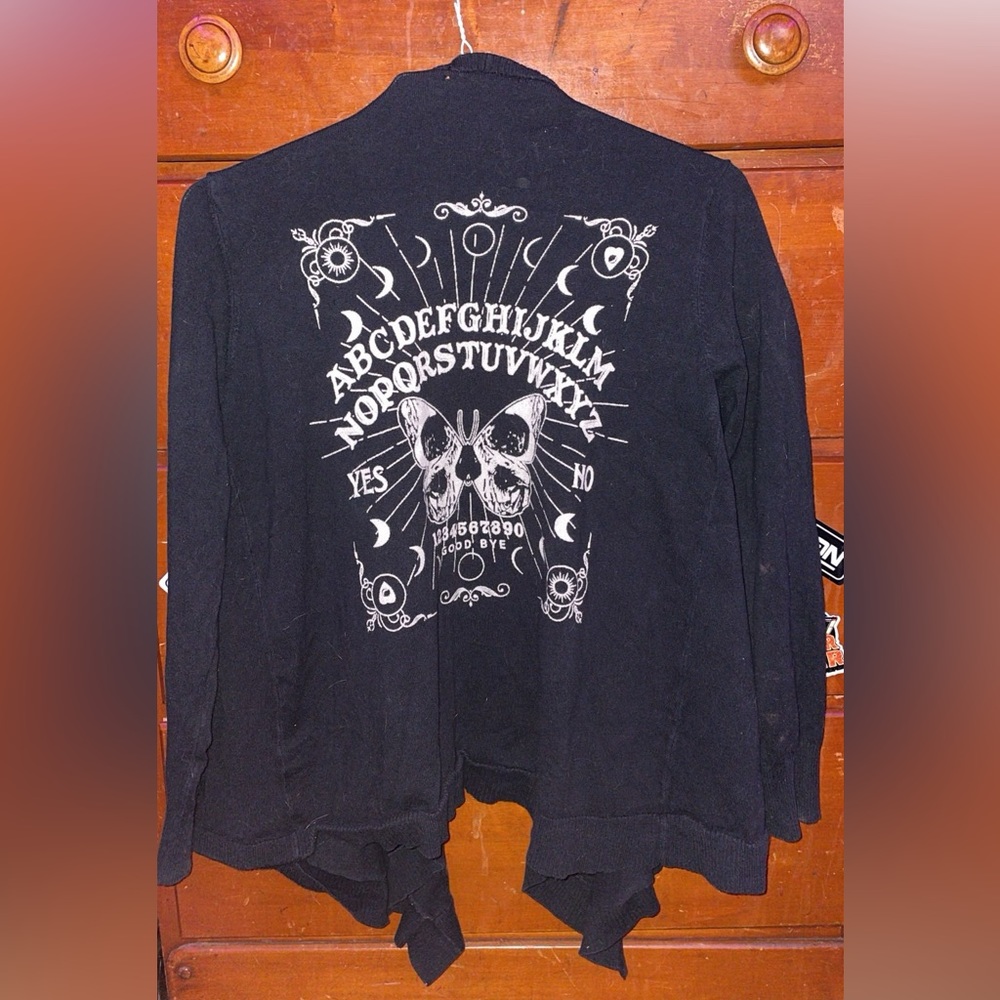 👻 Ouija Board Cardigan for Sale👻